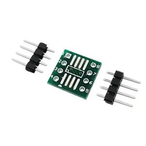 DIP8 IC 어댑터 소켓 플레이트 PCB PB-FREE MSOP SOIC TSSOP SOP8 턴 10 개/몫