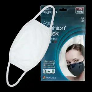 이지스 패션 마스크 5개세트 대형 화이트