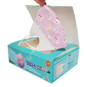 이지스 일회용 캐릭터 입체 마스크 25매 아동 토끼