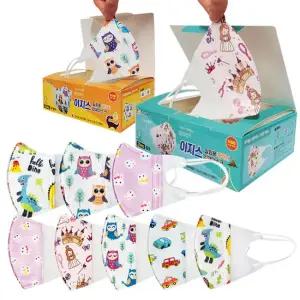 이지스 일회용 캐릭터 입체 마스크 25매 8종 아동용 유아용