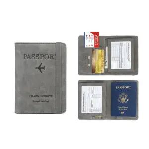 RFID 여권지갑 6컬러 1P 도난 해킹방지 커버 케이스 PUP7+7JET