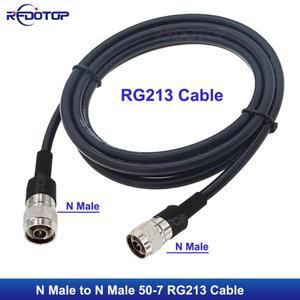 1Pcs RG213 케이블 N 남성-N 남성/여성 커넥터 50-7 CB 라디오 햄 FM 송신기 용 저손실 피그 테일 확장 점