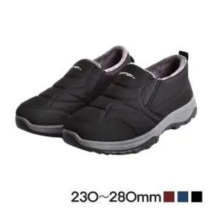 가볍고 따뜻한 겨울방한화 남녀 방한슬립온 털실내화 패딩슬립온 남성방한화 털운동화