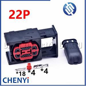 랜드로버 레인지로버 이보크 디스커버리 재규어용 자동 방수 커넥터, 헤드라이트 플러그 2295155-1 2295154