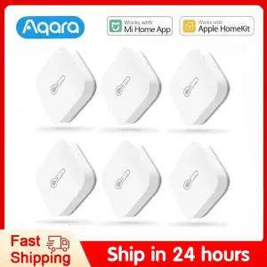 Aqara 온도 센서 Zigbee 스마트 공기압 습도 환경 XiaomiMi home APP 용 무선 제어
