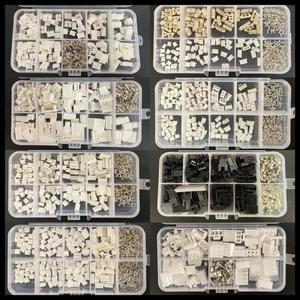 1Box JST SH1.0/1.25mm/PH 2.0/SM/SYP/XH 2.54mm/KF2510/VH 3.96mm 피치 터미널 키트 Male Female 하우징