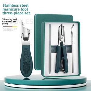 안티 스플래시 25 ° 기울어 진 가장자리 손톱깎이 세트 전문 하이 엔드 독수리 부리 비스듬한 발가락 손톱