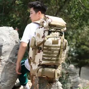 대용량 수납 백팩 산악백팩 여행가방 등산가방 포켓 켄버스백 데일리백