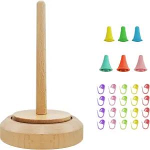 코바늘 뜨개질용 실 홀더 볼 뜨개질 선물