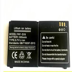 YQZY-Q18 배터리, Q18 스마트 워치 휴대폰, 500mAh 장시간 대기