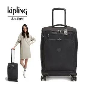 키플링 20인치 기내용 소프트 캐리어 뉴 유리스핀 S 블랙 누아르 KOABY01 BKN 909059
