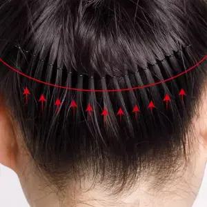 진머리 정리핀 뒷머리 올림머리 고정핀 머리핀 빗핀 헤어정리핀