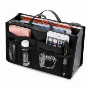 수납 휴대용 이너백 가방 파우치 정리 화장품 다용도 백인백