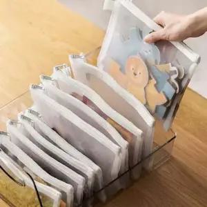 다용도 수납 메쉬 파우치 정리 이너 망사