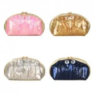 스팽글 반달 파우치 4종 (PH193)