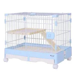 [콩심팥심]미엘펫 고급 토끼장(중)812 내구성토끼장 실내토끼장 야외토끼장