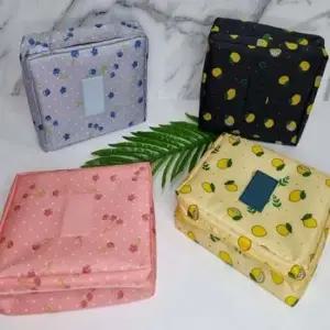 정리함 화장품 수납 휴대용 대용량 메이크업 파우치