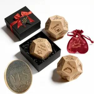 그를 위한 부파뉴 부활절 바구니 스터퍼 - 남편을 아버지의 날 아빠 선물 성인을 데이트 나이트 주사위