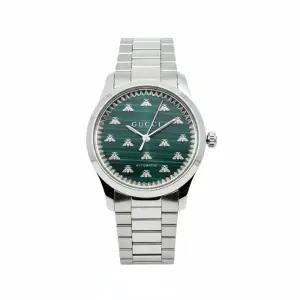 구찌 G-TIMELESS 38mm 스틸 오토메틱 남여공용시계 YA1264176