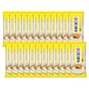 건조면 옛날 국수 소면 500g 24개