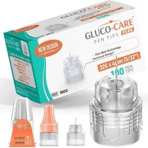글루코케어 펜 팁 32G x 4mm 유니버설 핏 100/bx 플랫 하우징 베이스 디자인