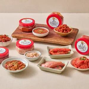 서해강경젓갈 10종 저염 토굴숙성 낙지젓갈 특오징어 백명란젓 갈치속젓 어리굴젓 창난 새우 밥도둑젓갈