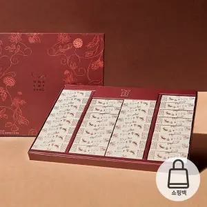 [신세계라이브쇼핑][화과방] 홍삼양갱 선물세트 3호(45gx30개입) + 쇼핑백