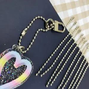 [하프클럽/셀러허브_여성트랜드패션]볼체인 악세사리부자재 키링 은색줄