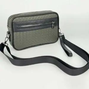 남성 패션 세련된 미니 크로스 클러치백 앞지퍼