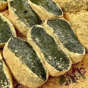 명가삼대떡집 30년 전통 쑥떡 쑥인절미 2kg (100g x 20개입) + 콩고물 증정