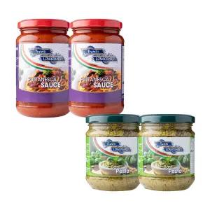 프리텔리롱고바디 푸타네스카소스x2+바질페스토x2