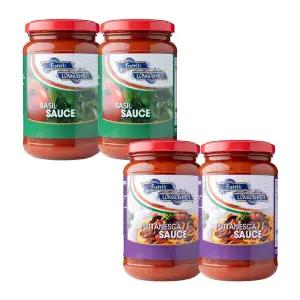 프리텔리롱고바디 토마토바질소스x2+푸타네스카소스x2