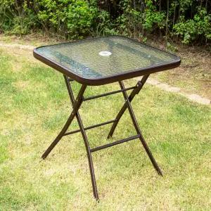 유로강화 600 사각 접이식 테이블 야외 정원 테라스