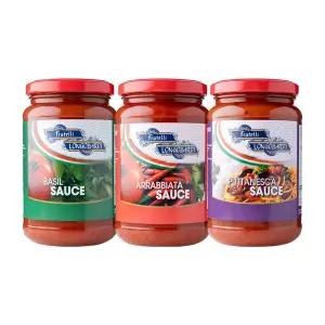 파스타소스3종 세트 (아리바아따+토마토바질+푸타네스카파)