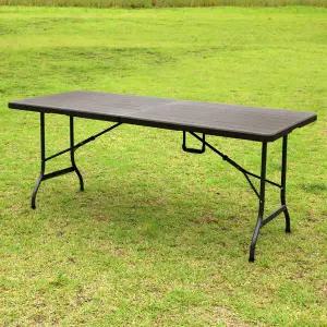 아르망 1800 브로몰딩 접이식 테이블 야외 간이 폴딩 캠핑 휴대용 카페 정원 테라스 정원