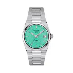 티쏘 T137.207.11.091.01 PRX 파워매틱 80 35mm 공용 메탈 시계