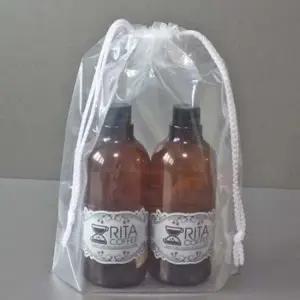 주머니 조리개 의류 화장품 더스트백 투명 복주머니 비닐