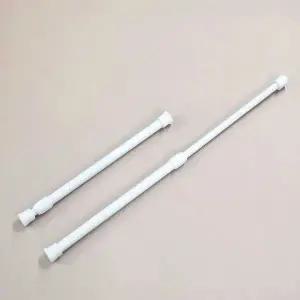 길이조절 무타공 다용도 소품 걸이 압축봉 25-42cm