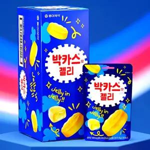 동아제약 박카스 맛 타우린 1000mg 젤리 50g 8봉 구미 비타민 카페인 간식