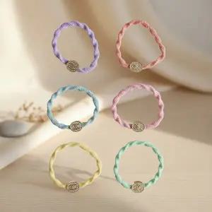 [신세계라이브쇼핑][옷자락] 여성 데일리 파스텔 반짝이 큐빅 꼬임 트위스트 헤어밴드