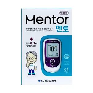 SD바이오센서 스탠다드 멘토 혈당측정기 (검사지별도)