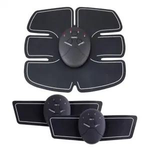 EMS 저주파 무선 복부 마사 지기 복근 운동기구 식스팩 뱃살 근력 팔뚝, 자취꿀템 HyC마켓