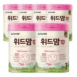 파스퇴르 위드맘 제왕 1단계 6캔