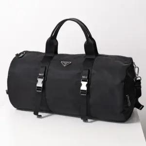 MUST IT_PRADA 26SS 리나일론 및 사피아노 가죽 더플백 2VC015 2DMG F0002)