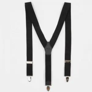 TBZ KING 남성 서스펜더 멜빵 블랙