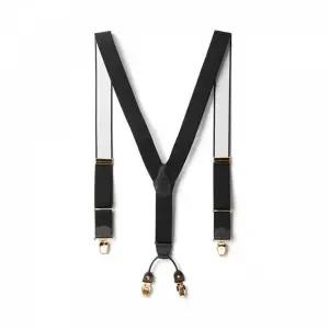 TBZ KING 남자서스펜더 블랙 솔리드 서스펜더