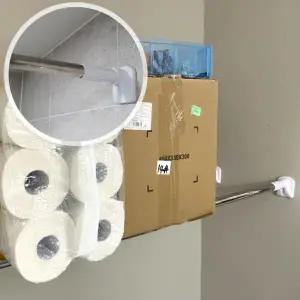 못없이 압축 행거 커튼봉 110 200cm 압축봉 못없이 압착봉 커튼