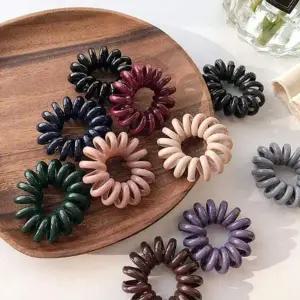 곱창머리끈 여성 고무줄 헤어 데일리 10개 전화선 끈 여자곱창밴드