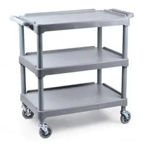 3단 카트 서빙 다용도 업소용 이동식 수납 플라스틱 3단이동식카트