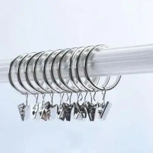 집게 10P 집게형 커튼 3.8cm 링 링고리 고리 커튼집게 커튼걸이